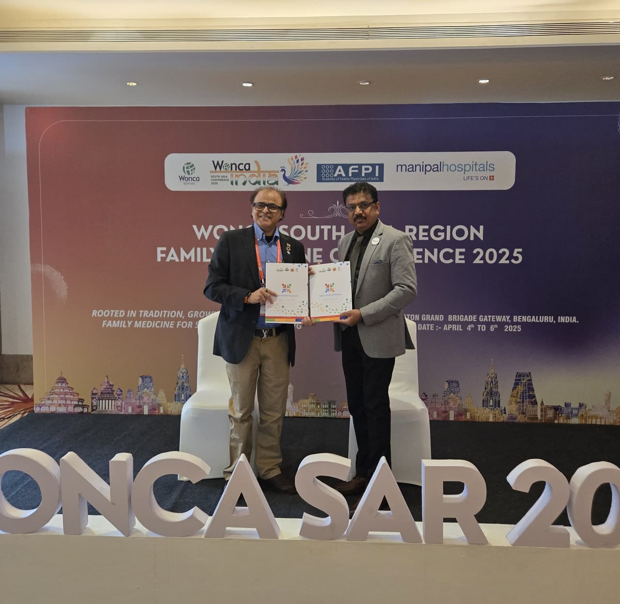 MoU with the Academy of Family Physicians of India