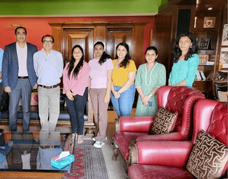Interaction with Mr. Nikhil Taneja