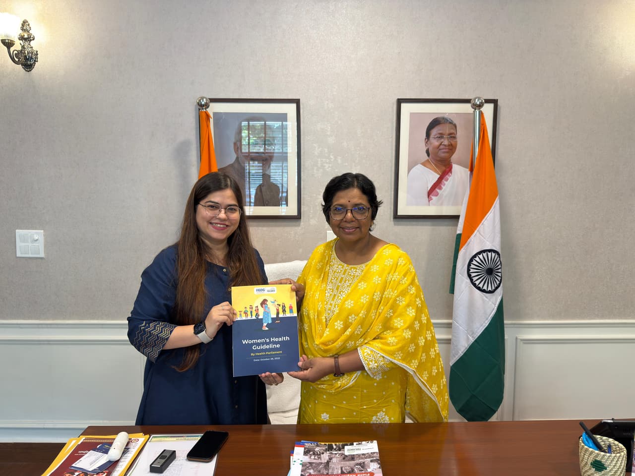 Interacition with Smt. Vijaya K. Rahatkar