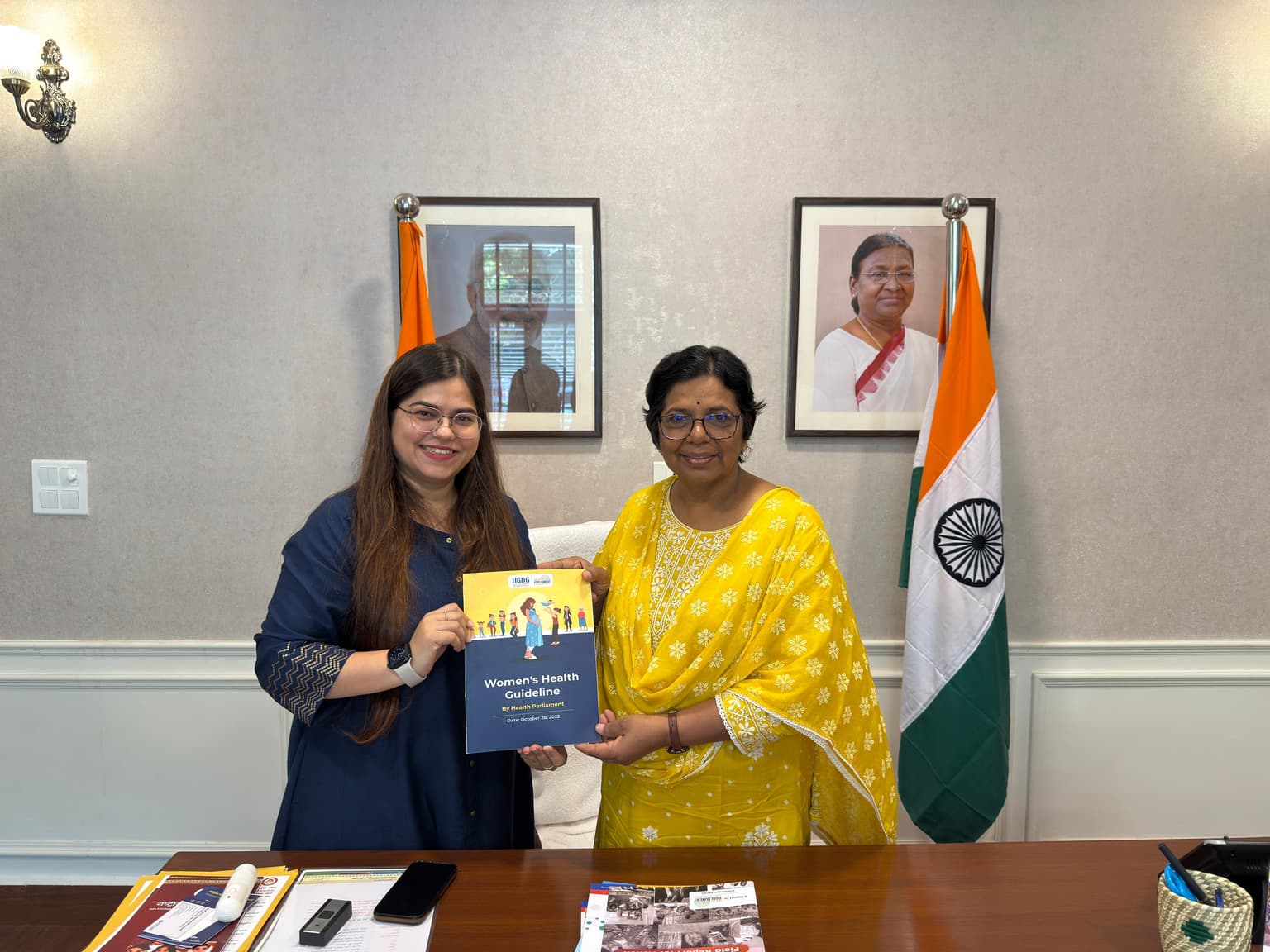Interacition with Smt. Vijaya K. Rahatkar