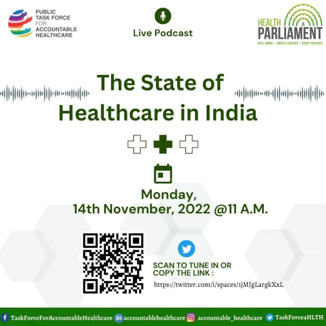 The State of Healthcare in India : 14 Nov 2022